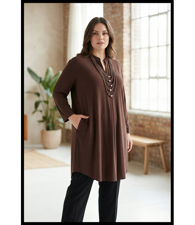 Brown Magna Blouse