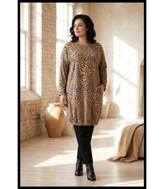 Magna Brown Magna Dress