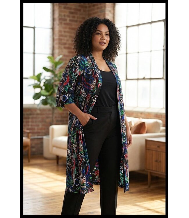 Black Magna Waistcoat