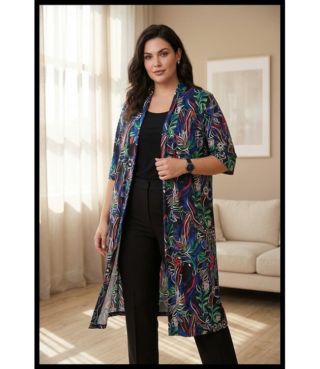 Black Magna Waistcoat