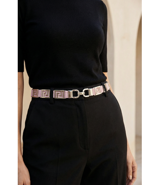 merkloos Rosa Gürtel