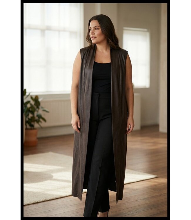 Bruin Leatherlook Magna Hes