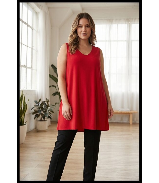 Red Magna Tunic