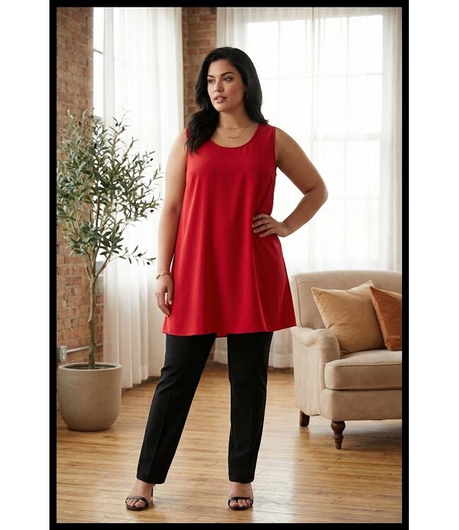 Red Magna Tunic