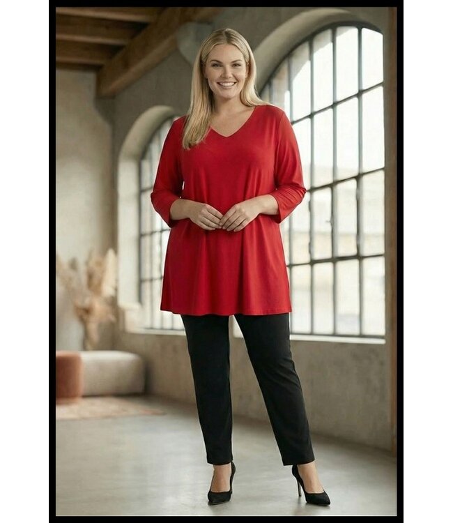 Red Magna Tunic