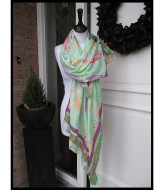 merkloos Green Shawl