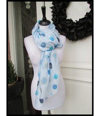 merkloos Blue Shawl