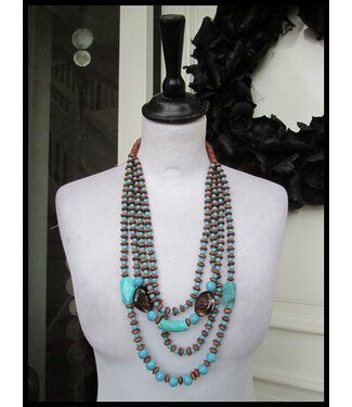 merkloos Blue Necklet