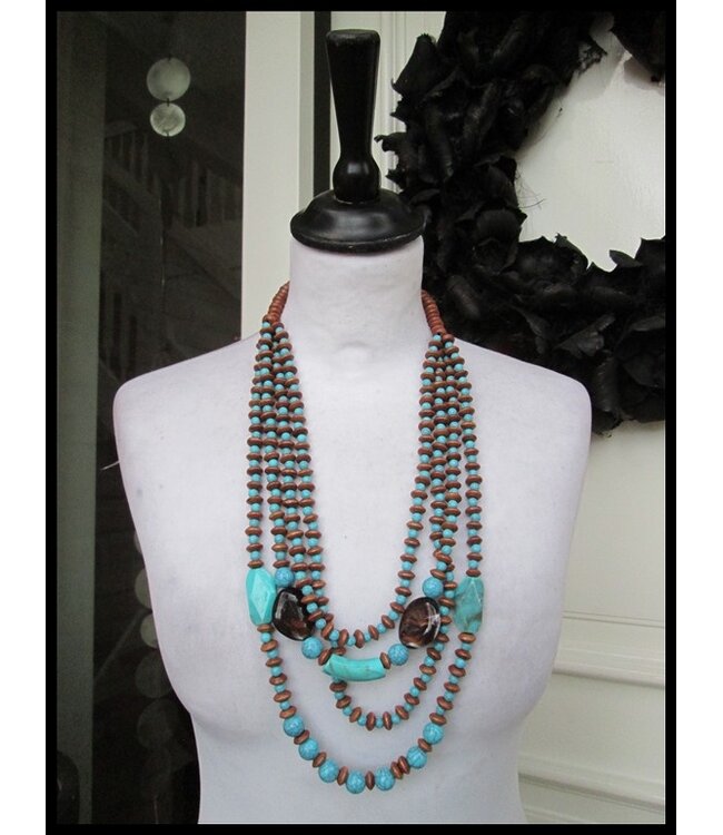 Blue Necklet