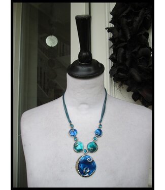 merkloos Blue Necklet