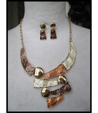 merkloos Tweedelige Ketting