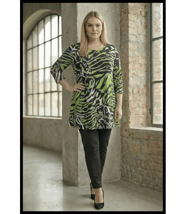 Schwarz Magna Tunika