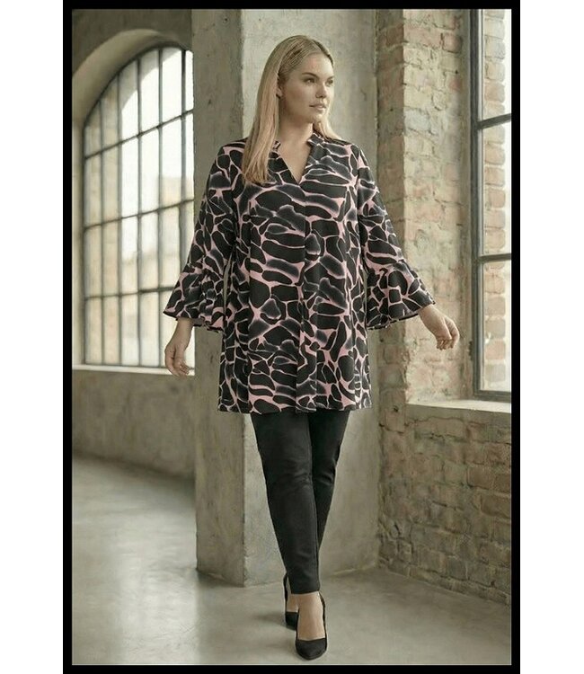 Schwarz Magna Tunika