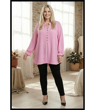 merkloos Pink Blouse