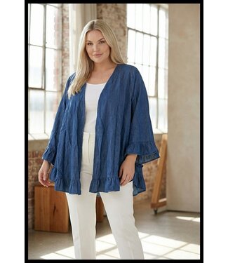 merkloos Blue Waistcoat