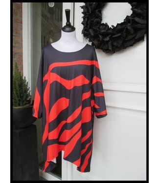 merkloos Apart Wijd Tuniek