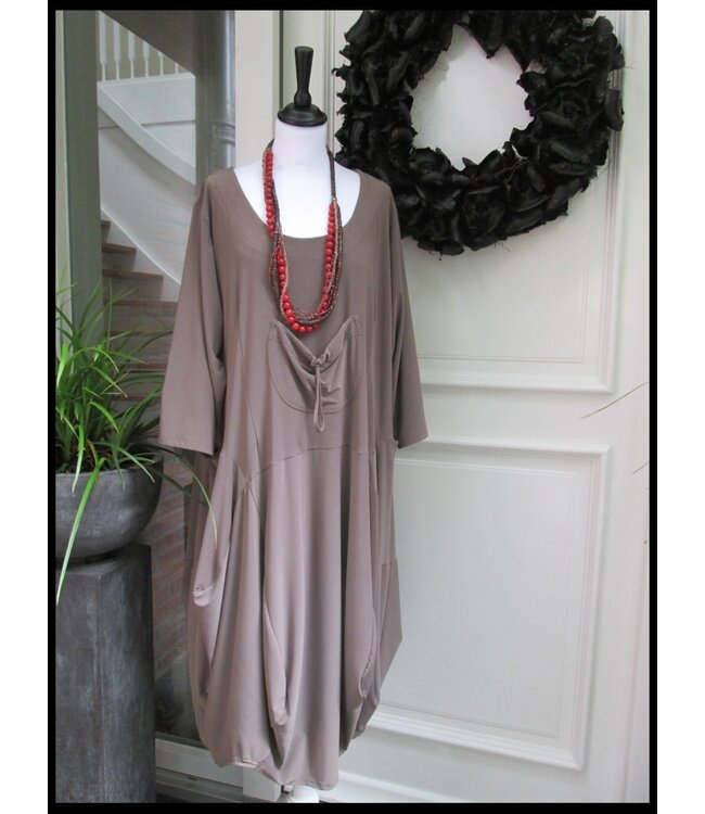 Brown Magna Dress