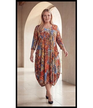 Magna Brown Magna Dress