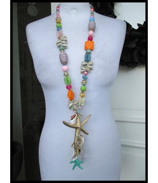 merkloos Grün Halskette