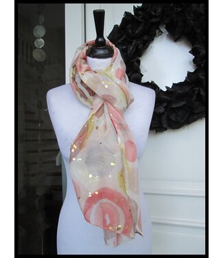 merkloos Orange Shawl