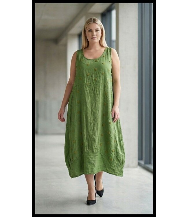 Grün Moonshine Kleid