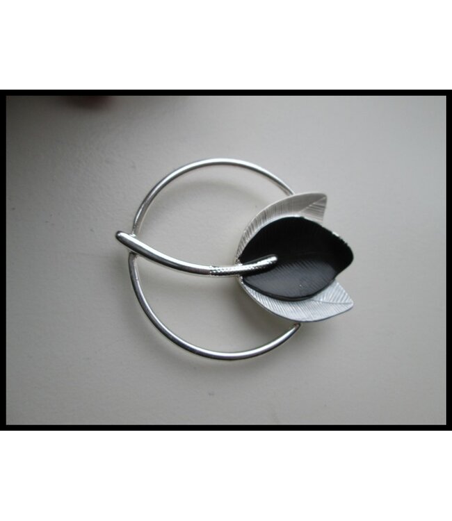 Black Brooch