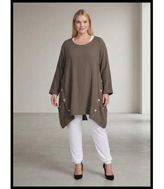 merkloos Brown Tunic