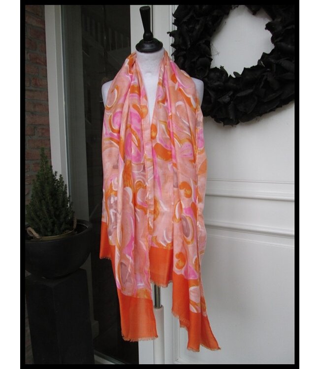 Orange Shawl