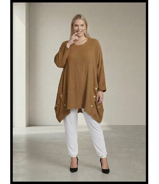 merkloos Brown Tunic