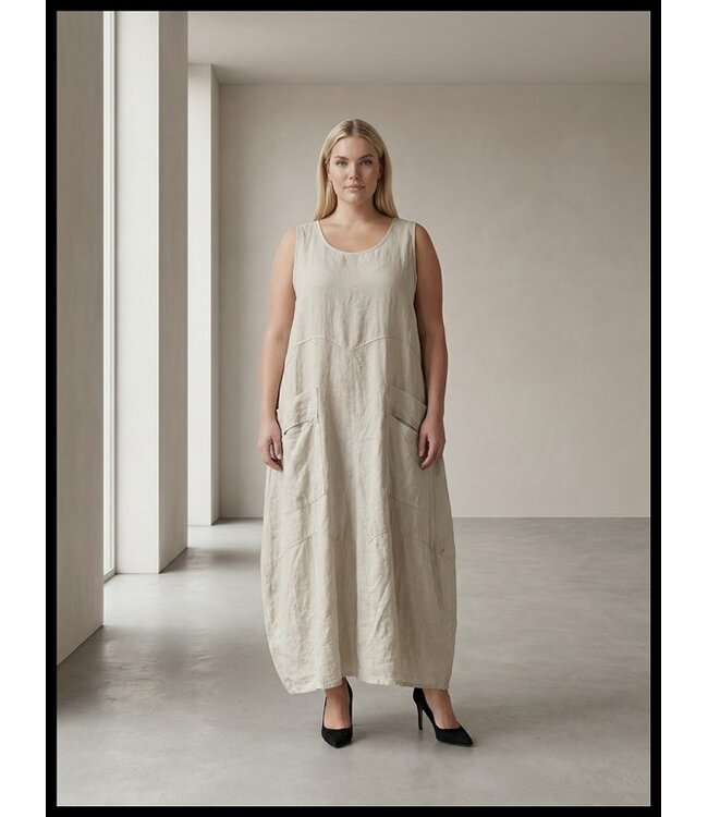 Braun Moonshine Kleid