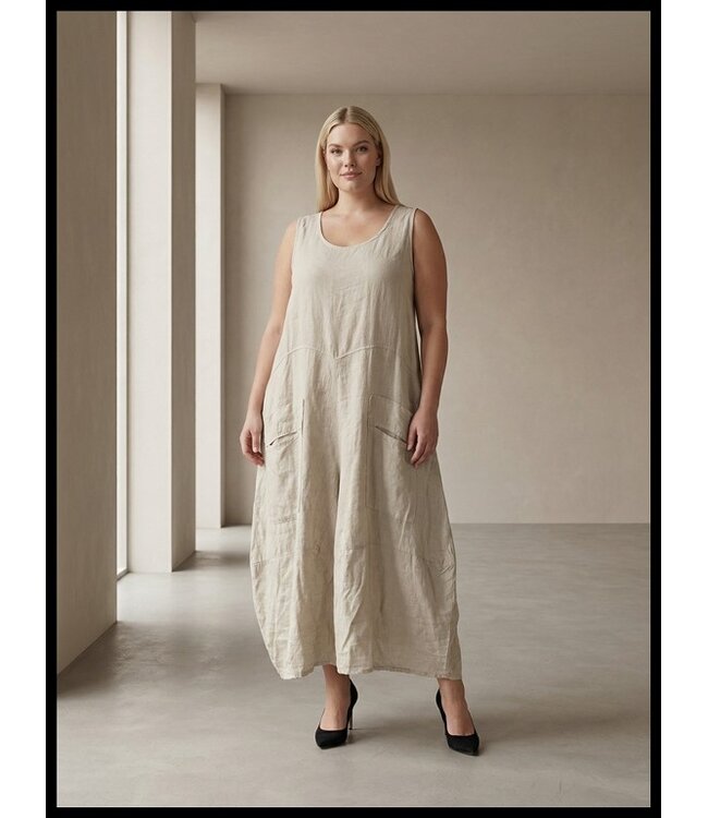 Braun Moonshine Kleid