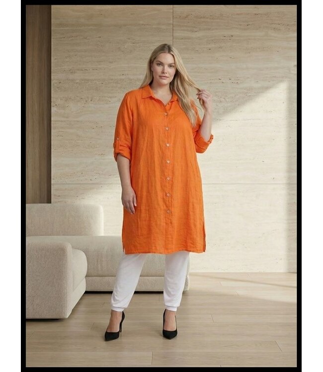 Linnen Moonshine Jurk/blouse