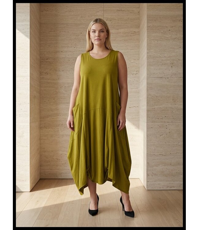 Grün Moonshine Kleid