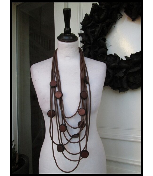 Brown Necklet
