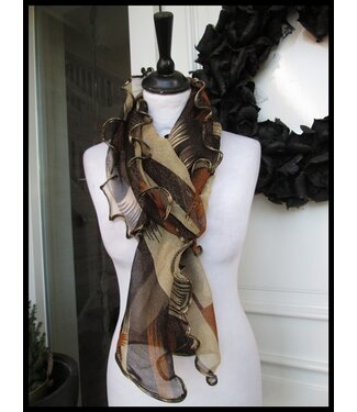 merkloos Brown Shawl