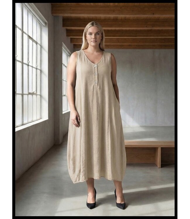 Braun Moonshine Kleid