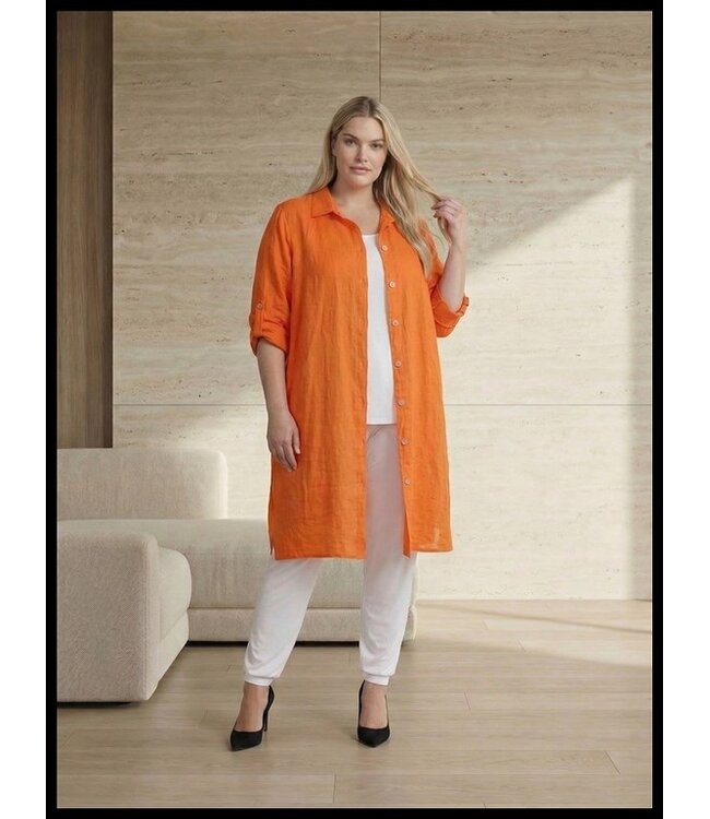 Linnen Moonshine Jurk/blouse