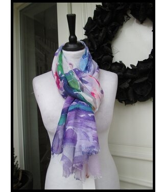 merkloos Violet Schal