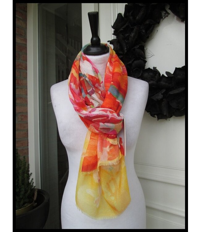 Orange Shawl