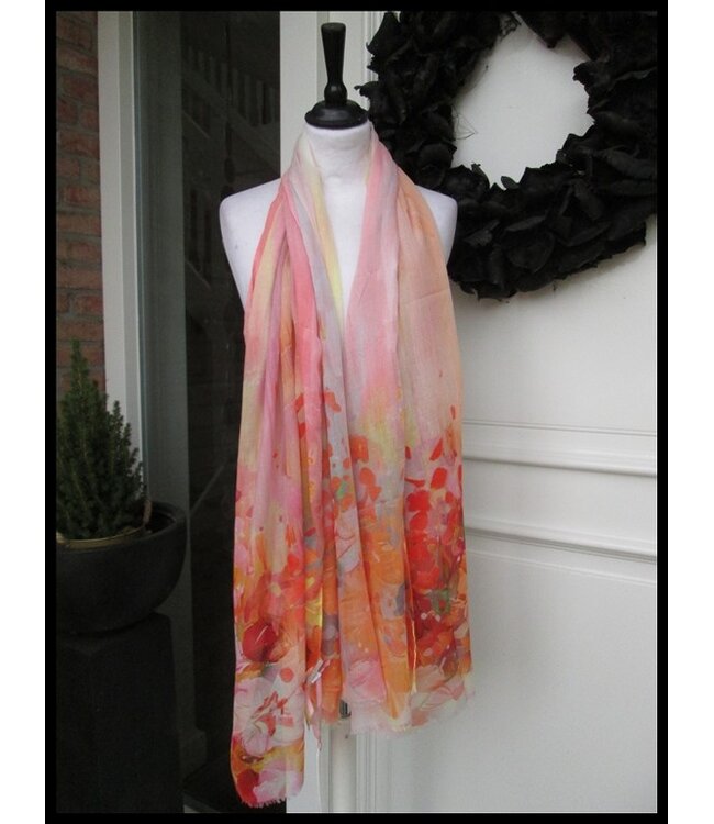 Orange Shawl