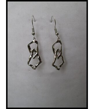 merkloos Grey Earring