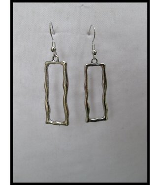 merkloos Grey Earring