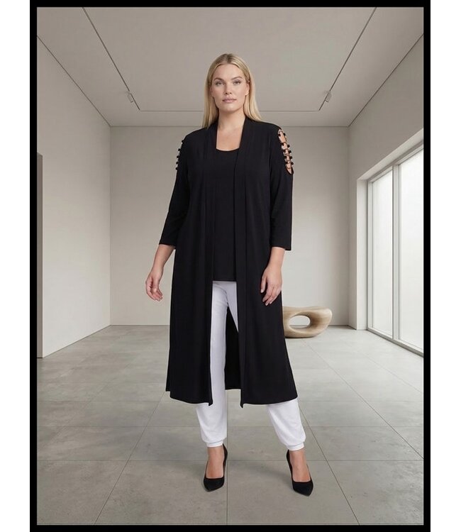 Black Magna Waistcoat