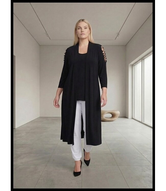 Black Magna Waistcoat