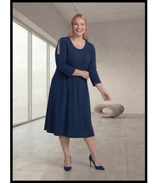 Magna Blau Magna Kleid