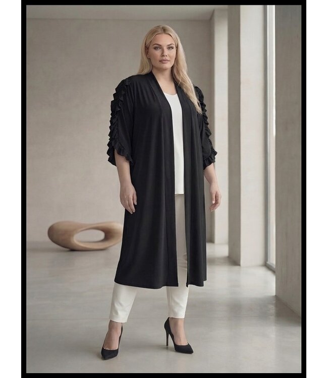 Black Magna Waistcoat