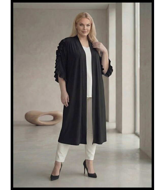 Black Magna Waistcoat