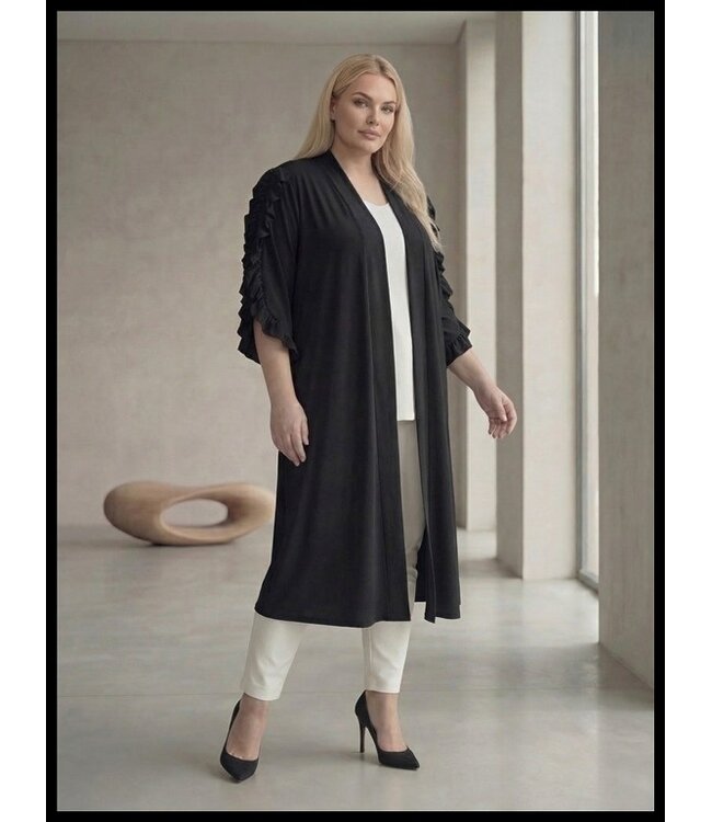 Black Magna Waistcoat