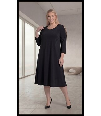 Magna Schwarz Magna Kleid