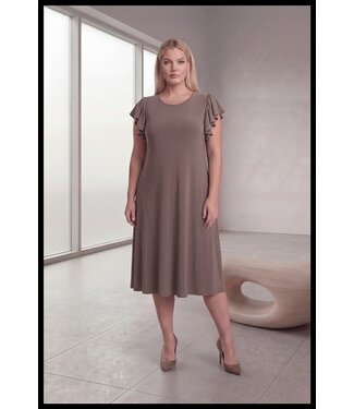 Magna Brown Magna Dress